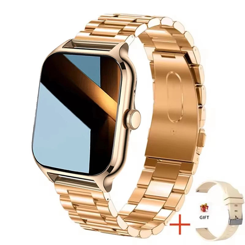 2025 Smart Watch Android IOS Phone 2.01 Inch Color Screen Bluetooth Answer Call Fitness Watches Tracker Smartwatch Women Men